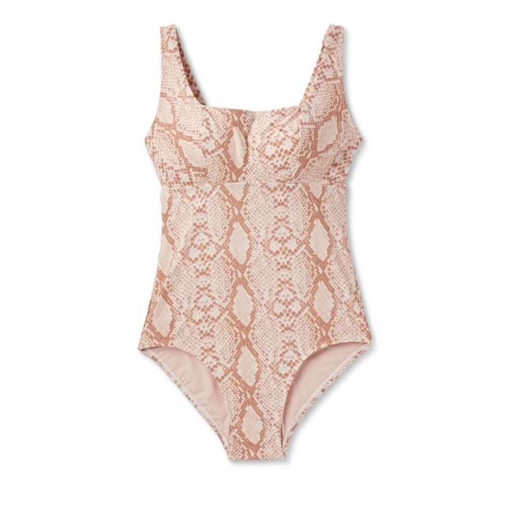 One piece kona sol snake print swimsuit size xl